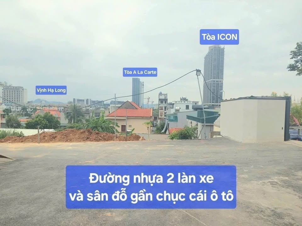 Bán đất Bãi Cháy, view biển Hạ Long, sổ đỏ trao tay, giá rẻ sốc