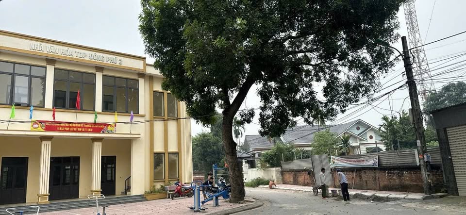 Bán lô đất thổ cư 121.6m2, view nhà văn hóa tại Đông Phú 2, Đồng Tâm, Vĩnh Yên