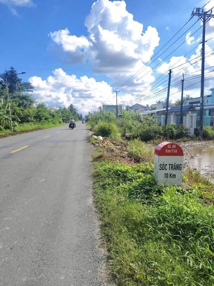 Đất vàng Quốc Lộ 60 22m x 69m, thổ cư 600m2, giá hời cho nhà đầu tư