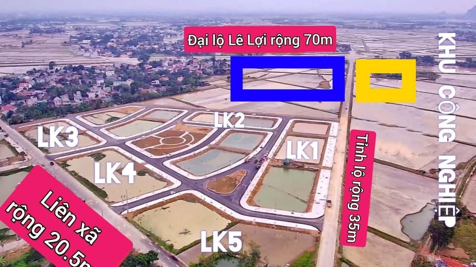 Bán gấp lô đất 100m2 mặt tiền 5m, gần khu công nghiệp Thăng Long, Đông Văn