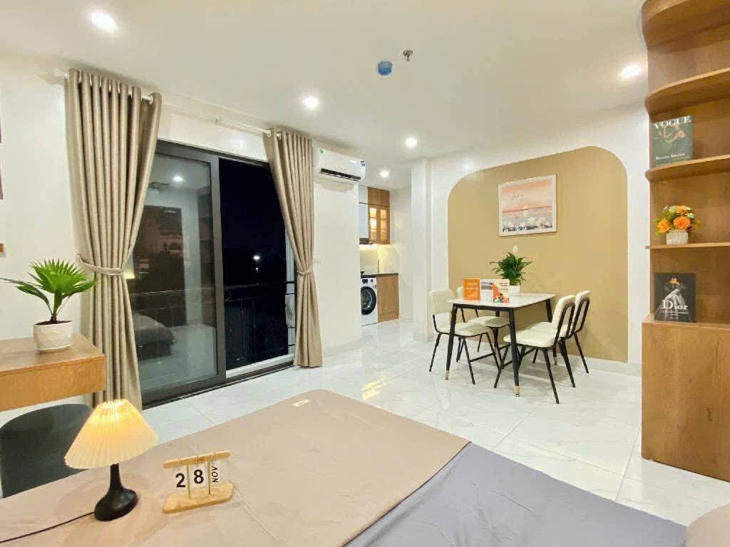 Căn hộ dịch vụ cao cấp phố Trương Định, dòng tiền 90 triệu/tháng