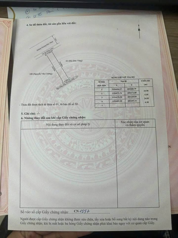 Lô đất F0 107m2 mặt tiền 4,3m đường Thượng Đức, Đồ Sơn