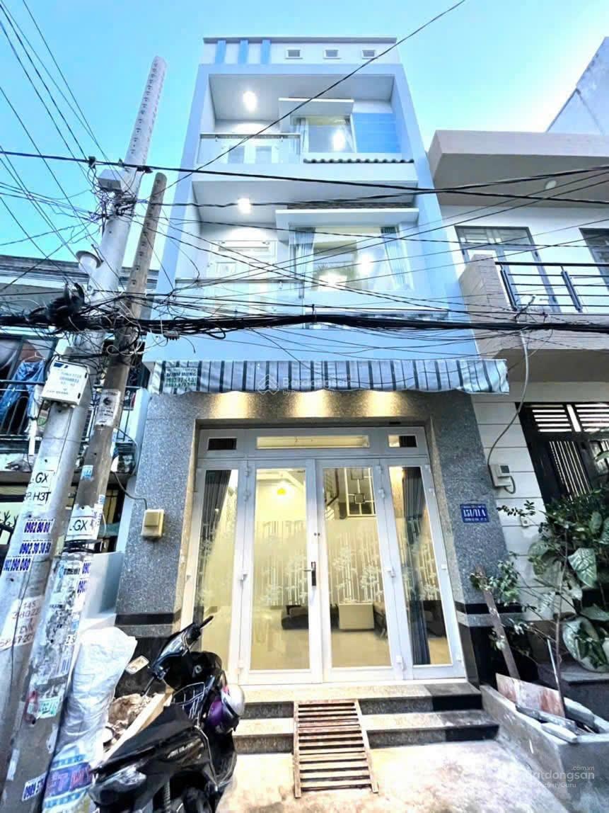 Nhà 1 xẹt Gò Xoài 1.85 tỷ 1 trệt 2 lầu, 4PN. Hẻm 6m ô tô. Tiện ích đầy đủ, an cư lý tưởng, sổ sẵn