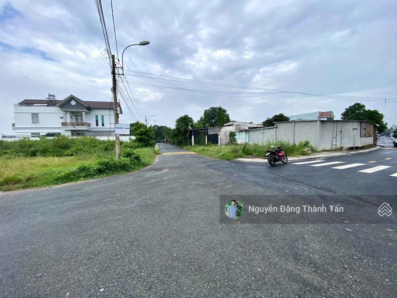 Giá siêu mềm lô góc 2 mặt tiền rộng 136m2 odt khu đất biệt thự ngay đồng diều, kp4, thị trấn củ chi