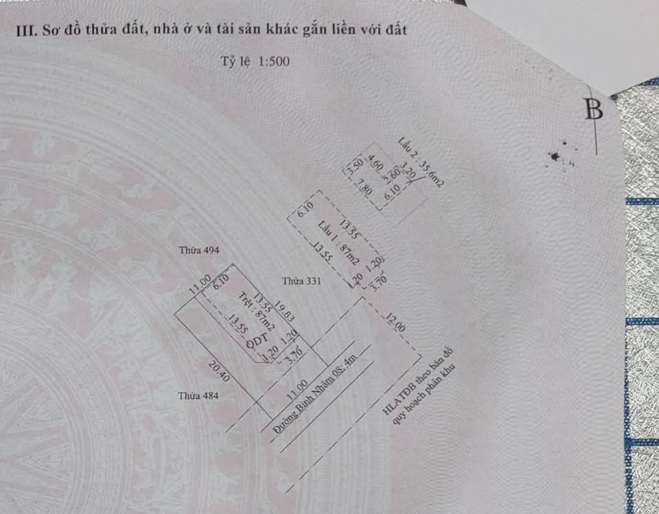 Nhà sân vườn siêu rộng rãi, 1 trệt 2 lầu đang chờ bạn về làm chủ! Với mặt tiền ngang 11m