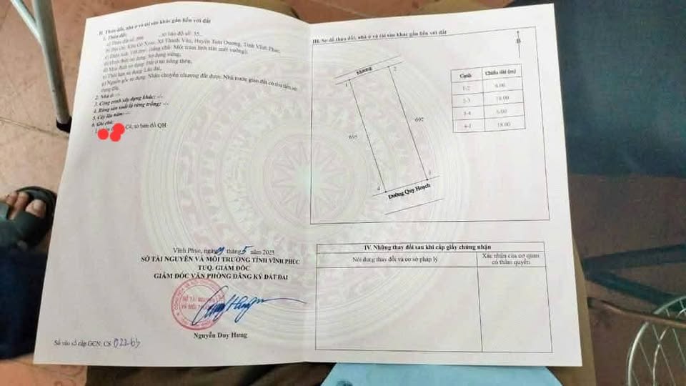 Bán gấp lô đất vàng C2 Gò Xoan, 108m2 cạnh Vườn Hoa, hướng Đông Nam