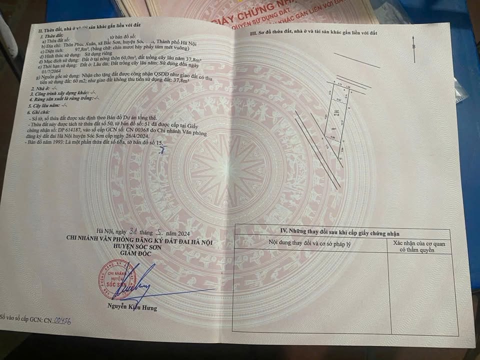 Đất vàng Phúc Xuân 97m2 hai mặt đường, kinh doanh sầm uất