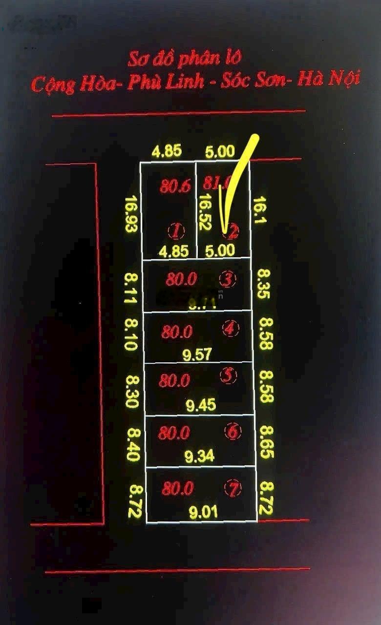 Cần tìm nhà đầu tư cho lô đất tại Cộng Hòa, Phù Linh, Sóc Sơn, Hà Nội