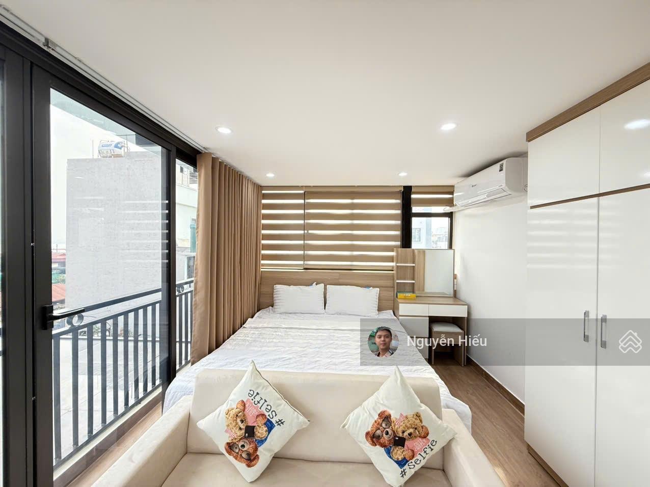 TÒA CHDV HOÀNG HOA THÁM, 63m2 x 16 CH x 80 triệu - Nội thất châu Âu - 2 lối thoát hiểm, chỉ 16 tỷ