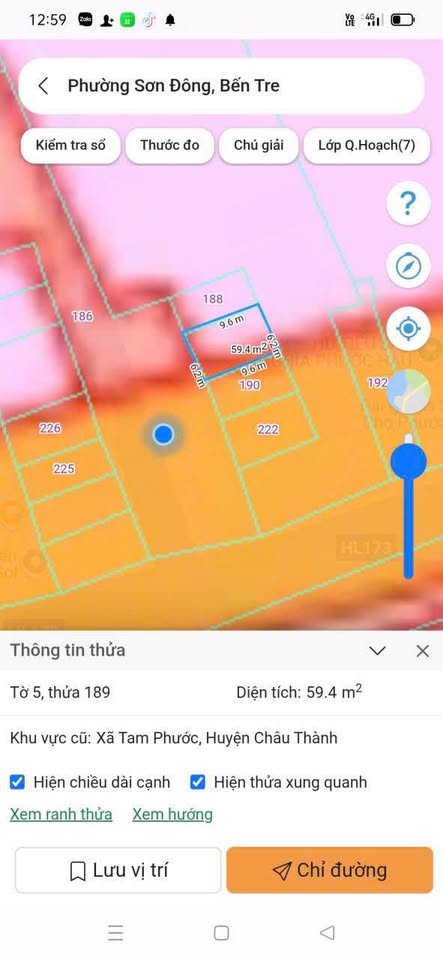 Nhà mặt tiền chợ Phước Hậu, Bến Tre 750 triệu bao sổ