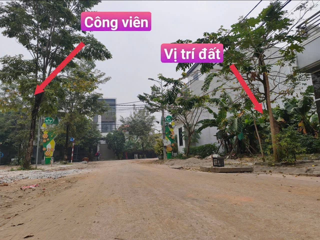 Đất Vĩnh Yên view công viên, pháp lý rõ ràng, giá hời