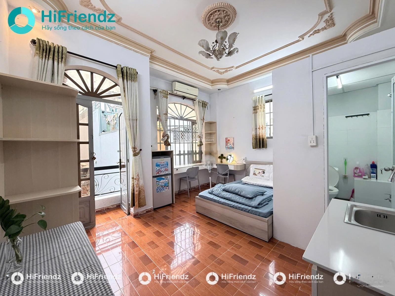 Phòng studio ban công full nội thất Phú Nhuận