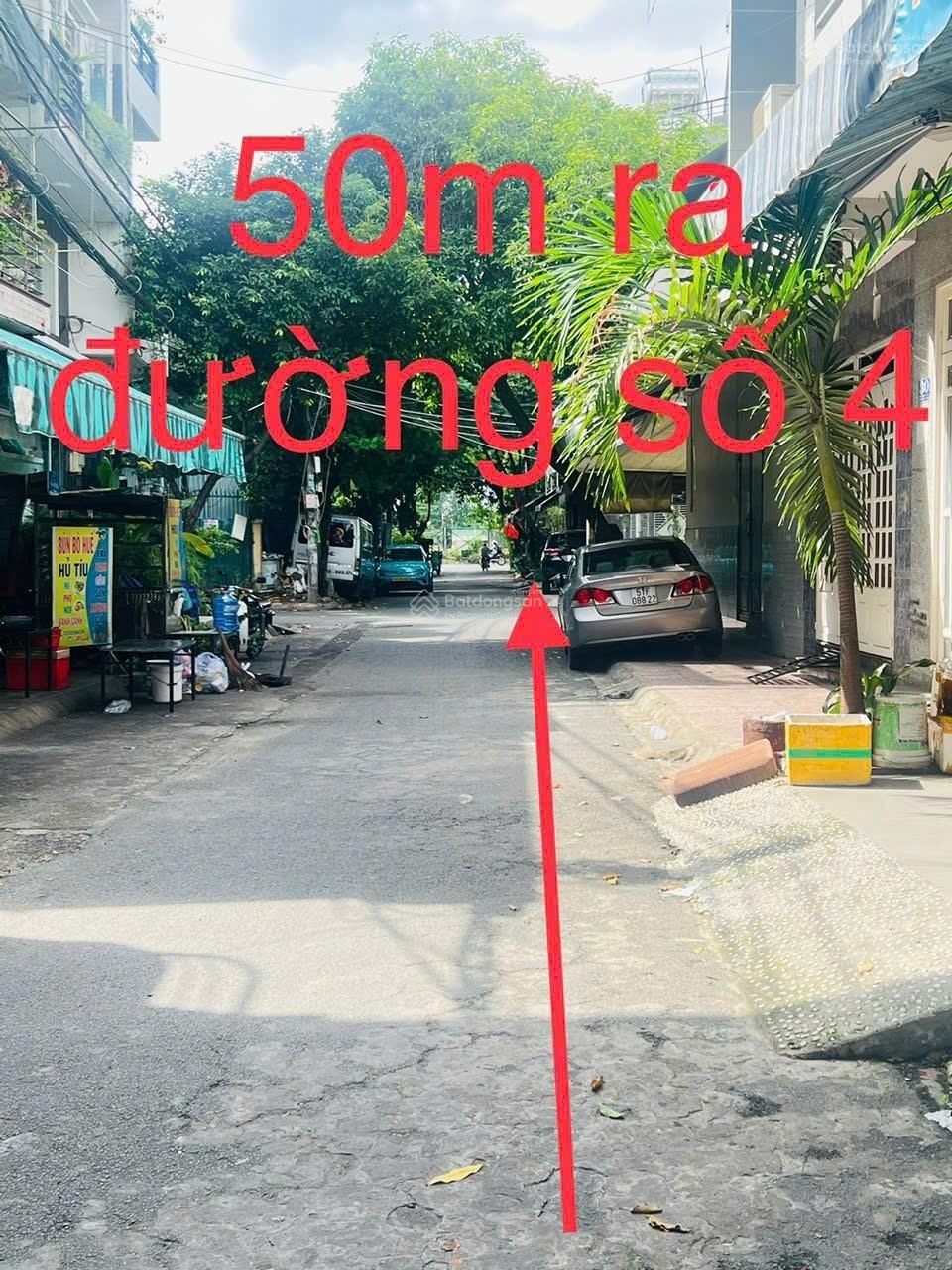 Cần bán gấp căn nhà 3 tấm MTKD đường nhựa 10m gần Trường học