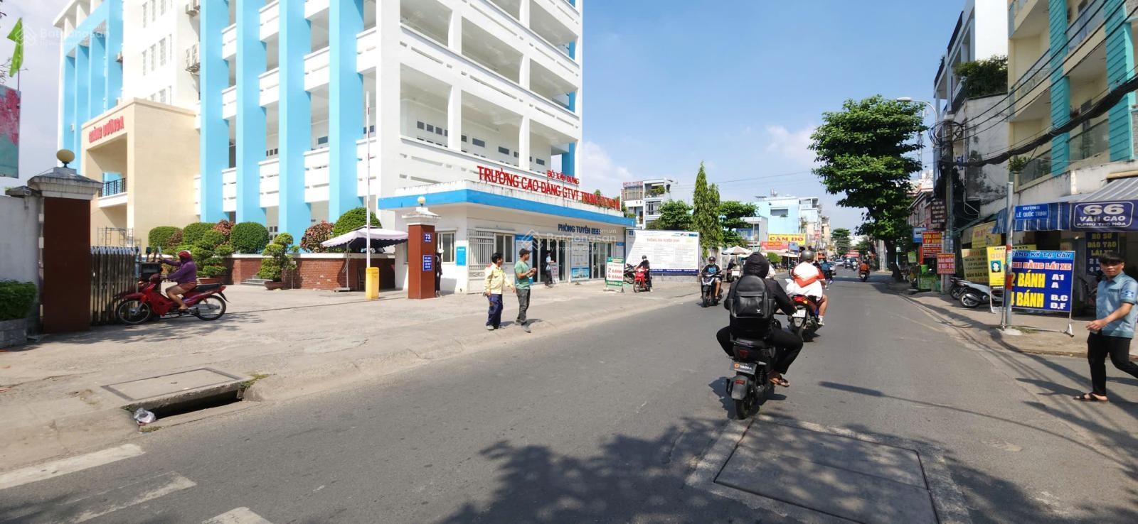 Cho thuê nhà 2 MẶT TIỀN Văn Cao 91m², 1Lầu - ĐỐI DIỆN TRƯỜNG CĐ, GẦN NGÃ TƯ