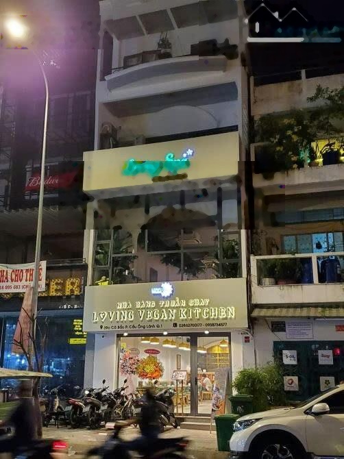 Cho thuê mặt bằng MT Cô Bắc, Quận 1 - DT 5,25m x 18m - KC 2 lầu - Giá 70tr/tháng