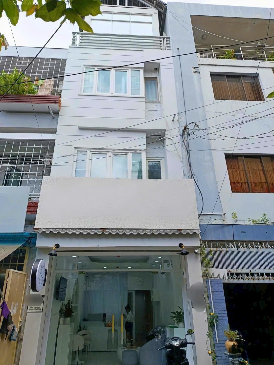 Hẻm 6m Đường Sư Vạn Hạnh P12 Q10_4x15_Trệt 3 Lầu_6PN 6WC_Nhà mới đẹp giá 28tr/th_Kế Vạn Hạnh Mall