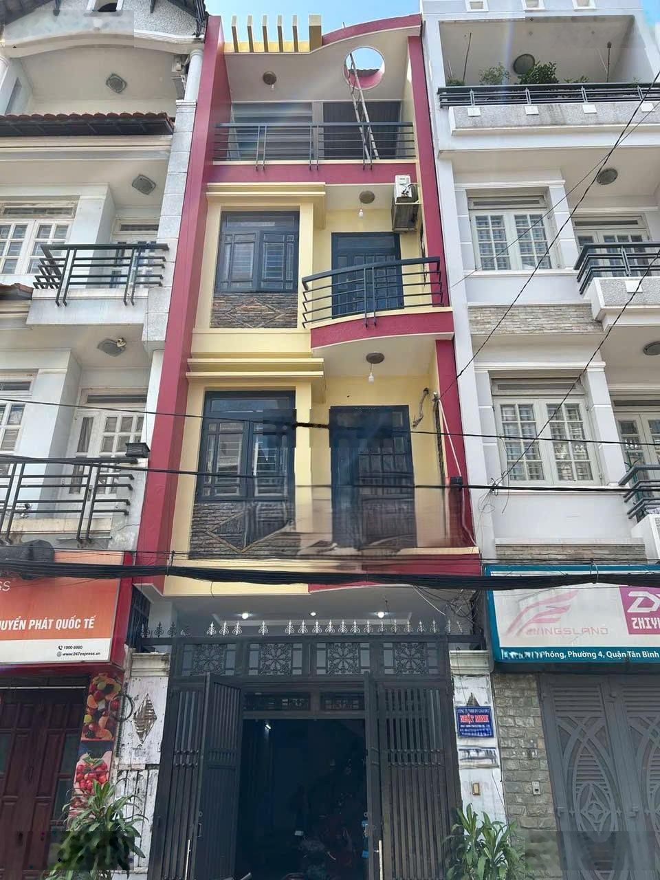 Cho thuê nhà măt tiền Giải Phóng Tân Bình. DT 4x20m, 1 trệt, 3 lầu