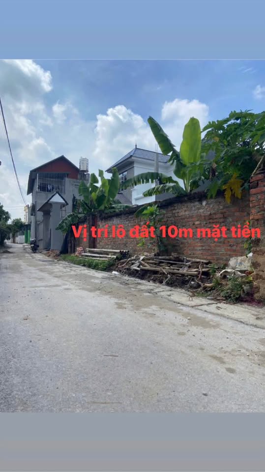 Bán đất Vĩnh Yên, Vĩnh Phúc: 338m² mặt tiền 10m, giá 3.8 tỷ