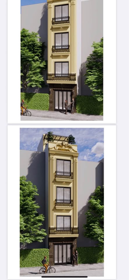 Bán nhà 5 tầng 43.8m2, đường ô tô thông, gần khu đấu giá Tây Lễ Pháp