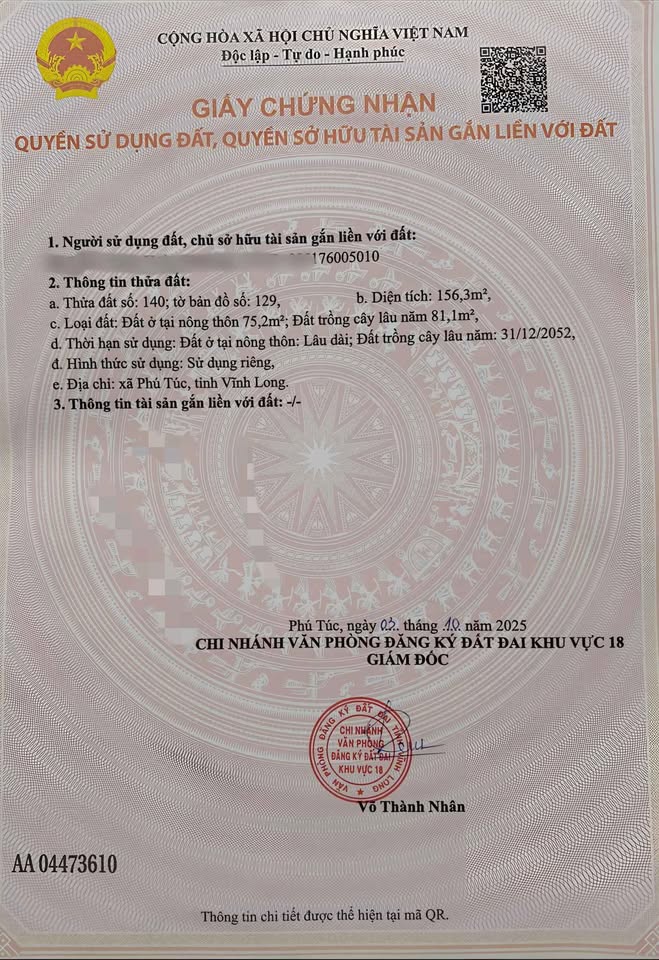 Cơ hội sở hữu ngay nền đất đắc địa tại mặt tiền đường Trần Văn Ơn, Bến Tre
