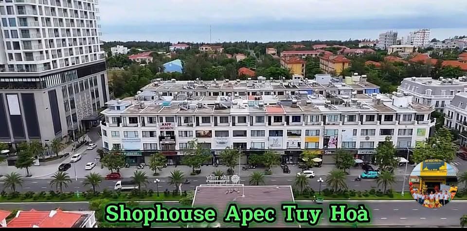 Shophouse Apec mặt tiền Nguyễn Văn Huyên, Tuy Hòa - Cơ hội đầu tư hấp dẫn