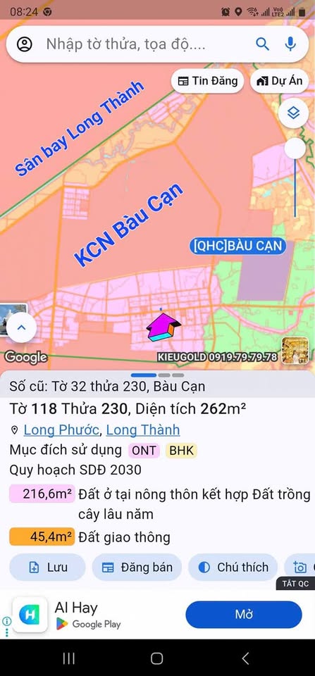 Nơi giao thoa của sự sôi động, khu vực Bàu Cạn, cửa ngõ sân bay Long Thành