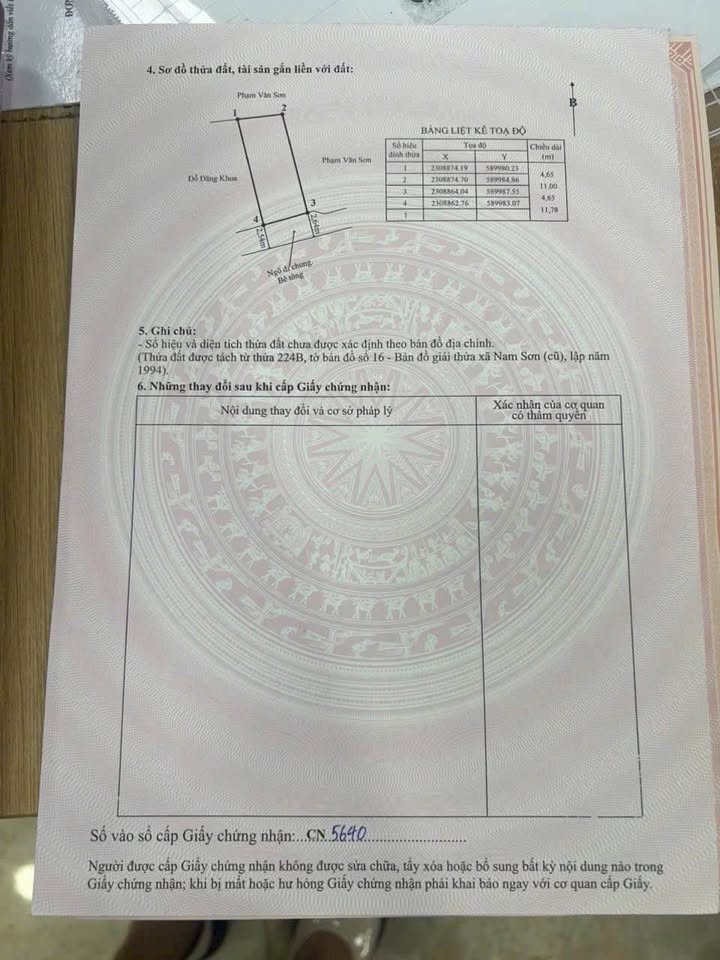 Chốt đơn 2 lô liền kề 52,5m² giá 1,29 tỷ, ngõ ô tô, Hải Phòng