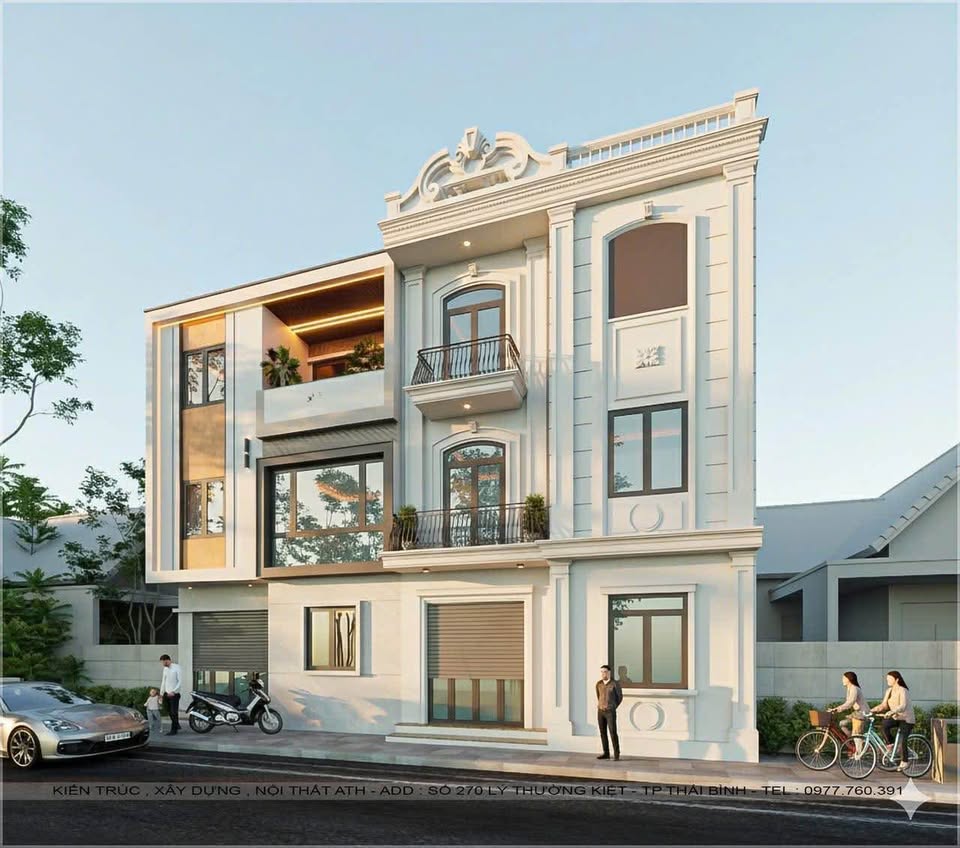 Siêu phẩm nhà 3 tầng tọa lạc tại trung tâm phường Trần Lãm, tỉnh Hưng Yên