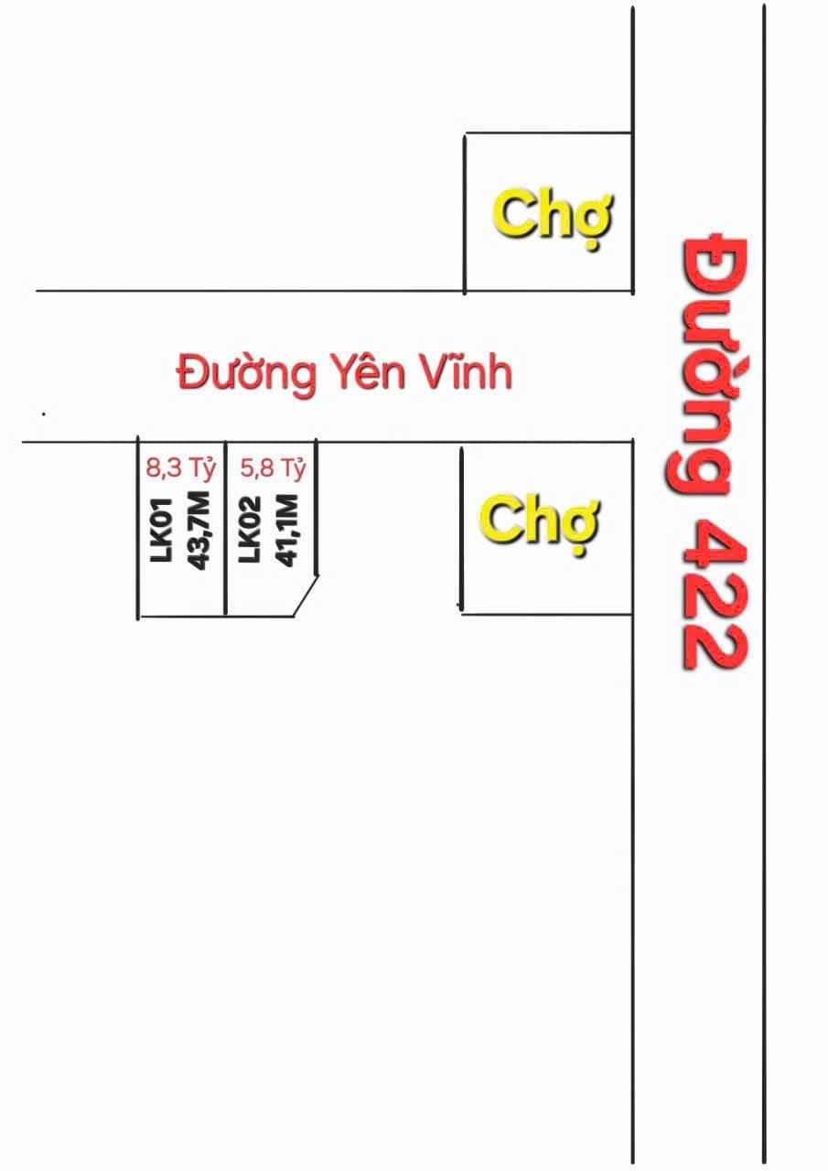 Bán đất kinh doanh trục chính ô tô tránh tại Yên Vĩnh, Hoài Đức, Hà Nội