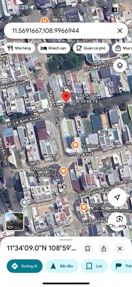 Cơ hội sở hữu lô đất kinh doanh đắc địa tại trung tâm Phan Rang, Khánh Hòa, tọa lạc trên mặt tiền đường Lê Anh Xuân