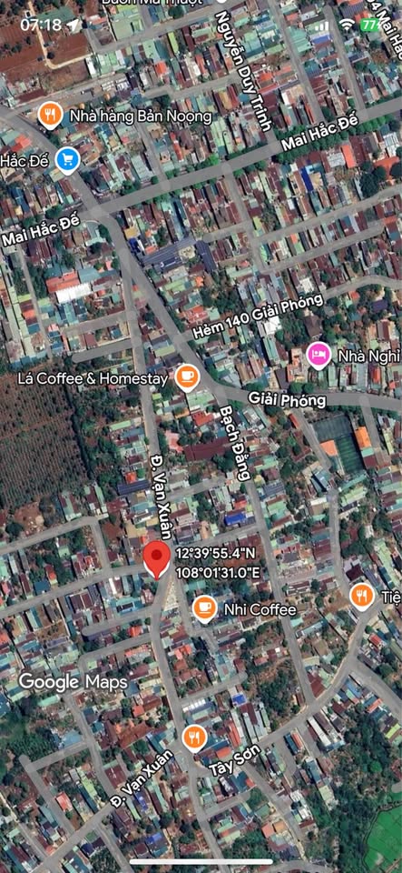 Bán đất mặt tiền Vạn Xuân đẹp như mơ - View hoa viên thoáng đãng - Giá tốt