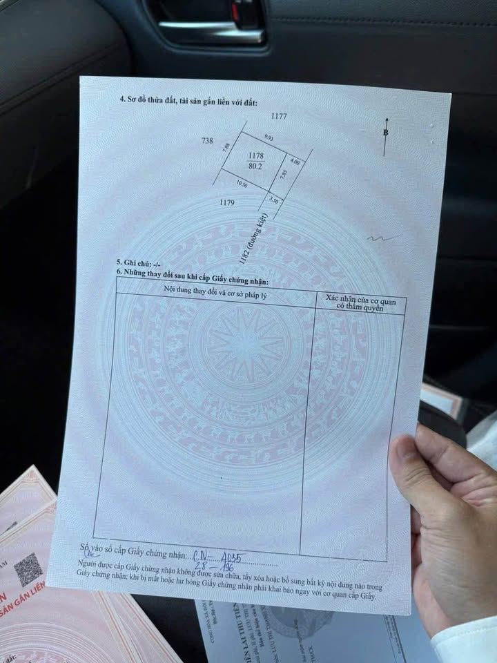 Đất nở hậu 81m² Đặng Văn Ngữ ngõ ô tô 4m, hướng Đông Nam, sổ hồng sẵn sàng