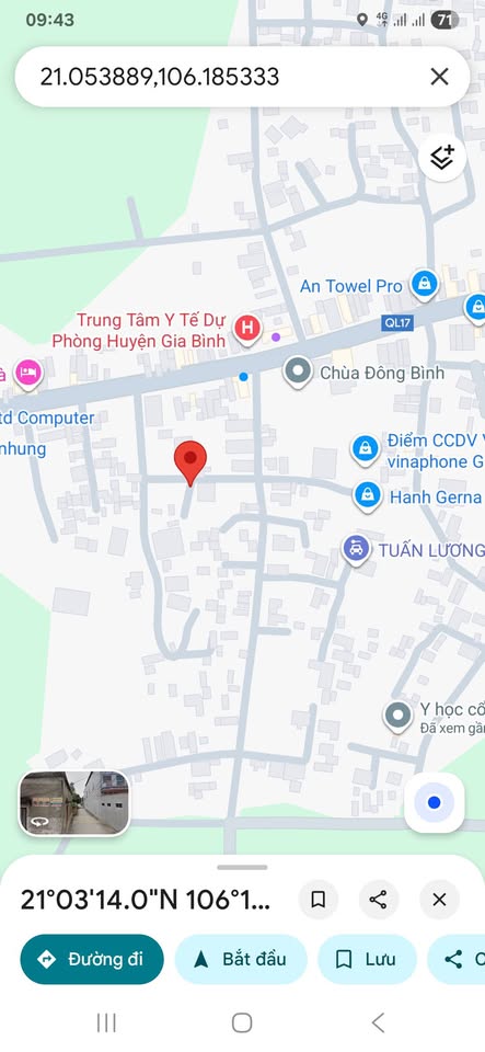 Đất lô góc 134m2 siêu đẹp tại Đông Bình, Gia Bình