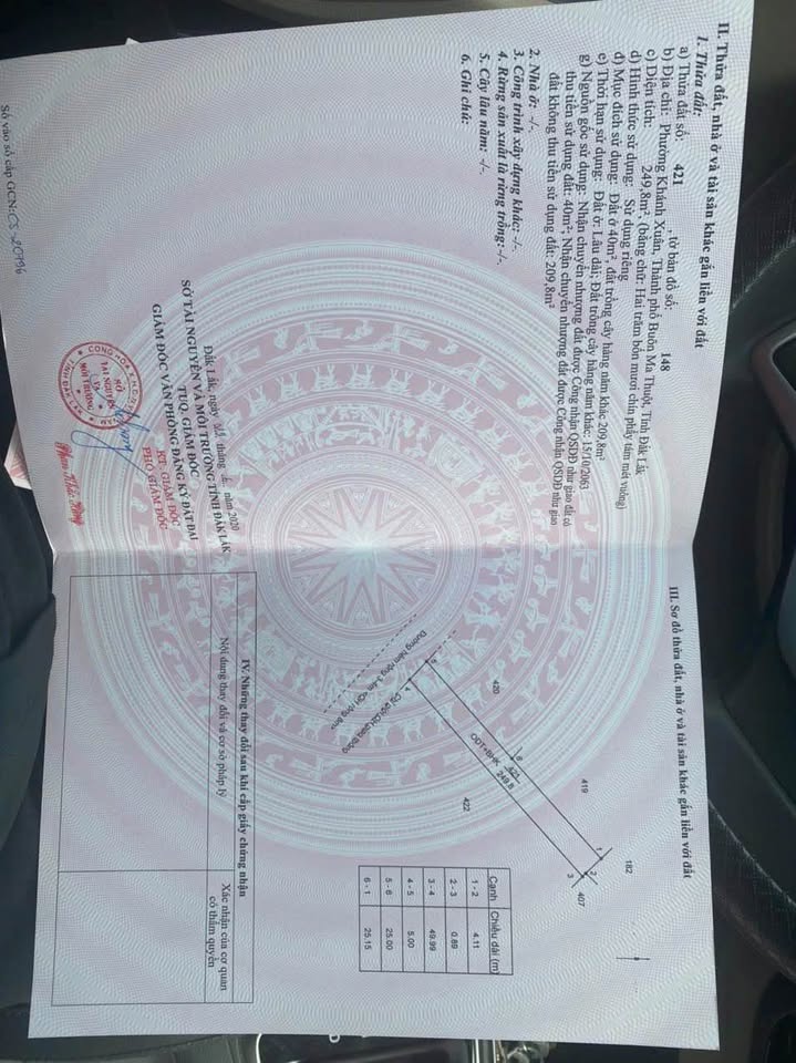 Đất xinh xắn, sổ riêng, giá iu thương gần phim trường Xinh Buôn Ma Thuột