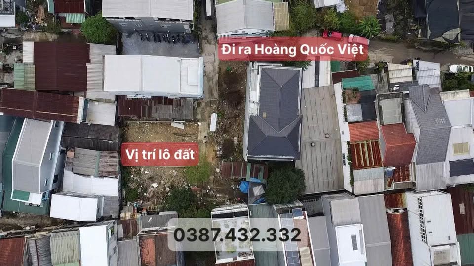 Đất Vàng Hoàng Quốc Việt ô tô vi vu, sổ hồng trao tay, giá hời bất ngờ