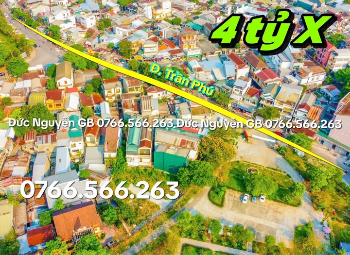 Nhà 3 tầng mặt tiền Trần Phú, Huế, diện tích 57m2, giá 4 tỷ