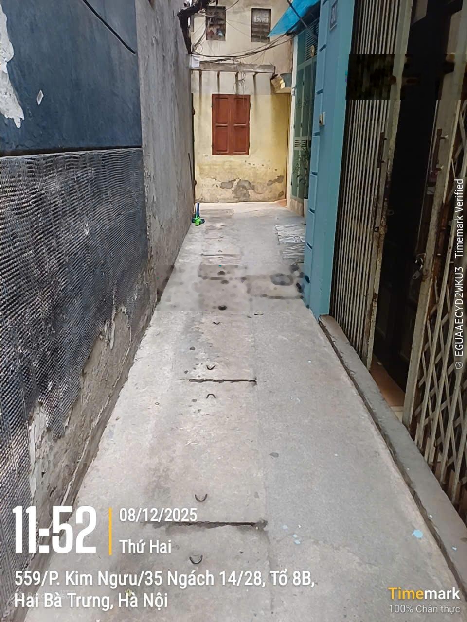 Chính chủ bán nhà số 2C, ngõ 559/14/28 Kim Ngưu, 5 tầng, 3 ngủ, vuông đẹp, chỉ 4,95 tỷ