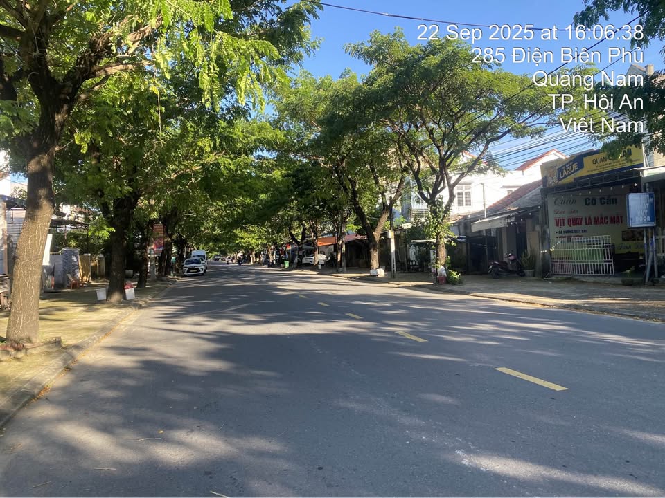 Đất vàng Điện Biên Phủ, 105m2, sổ đỏ sẵn sàng, giá rẻ nhất Hội An
