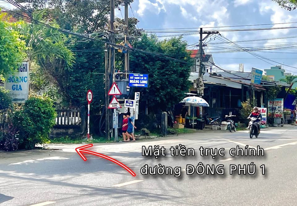 Đất mặt tiền Đông Phú 1, 150m2 sổ đỏ, giá 1,18 tỷ, gần Đà Nẵng