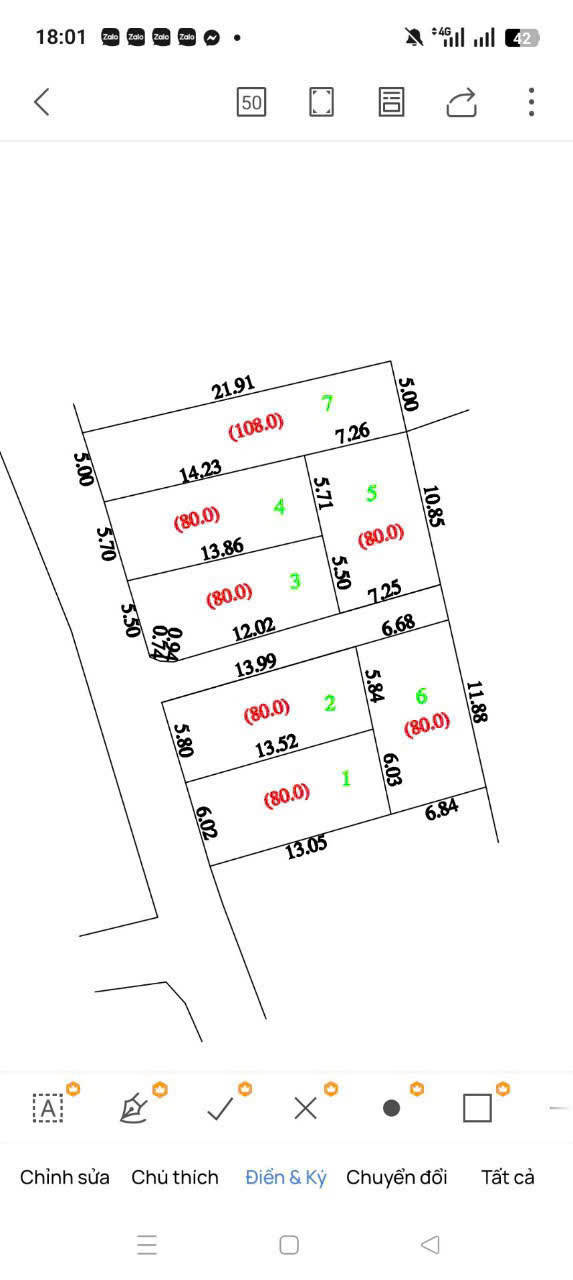 Đất lô góc Tri Thủy 80m2 nở hậu, mặt tiền 5.8m, giá 2.1 tỷ, cơ hội vàng cho nhà đầu tư