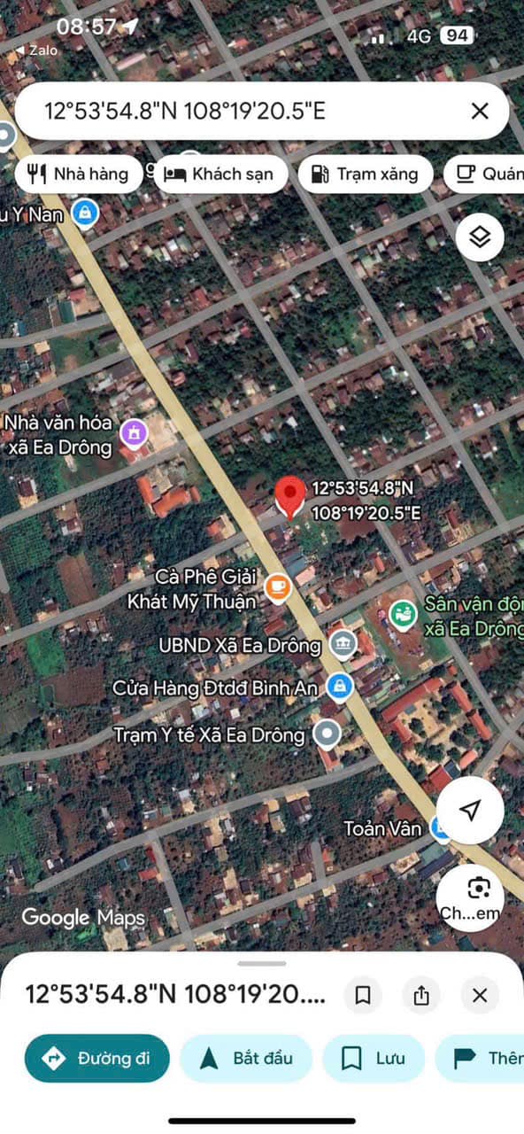 Đất vàng trung tâm Eadrong tách lẻ thoải mái, giá hời