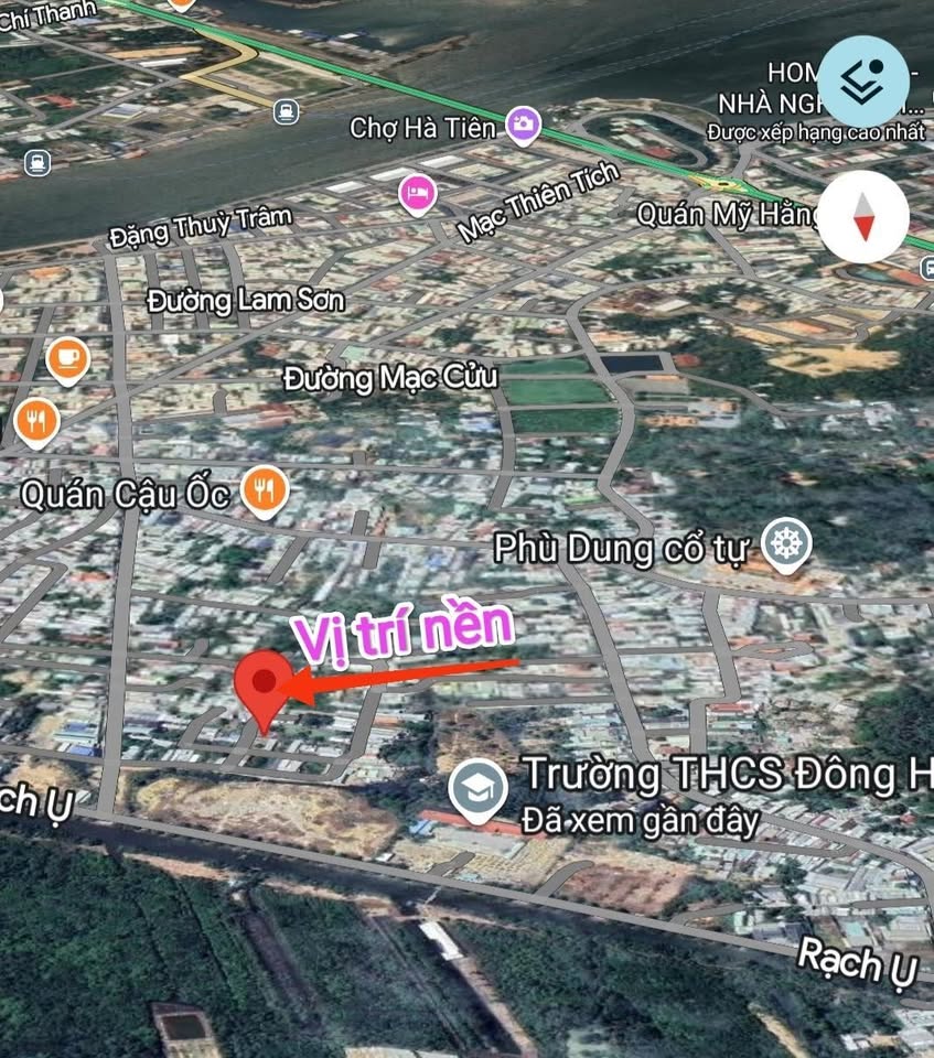 Đất nền Hà Tiên, nền vuông vắn, gần chợ, giá chỉ 380 triệu