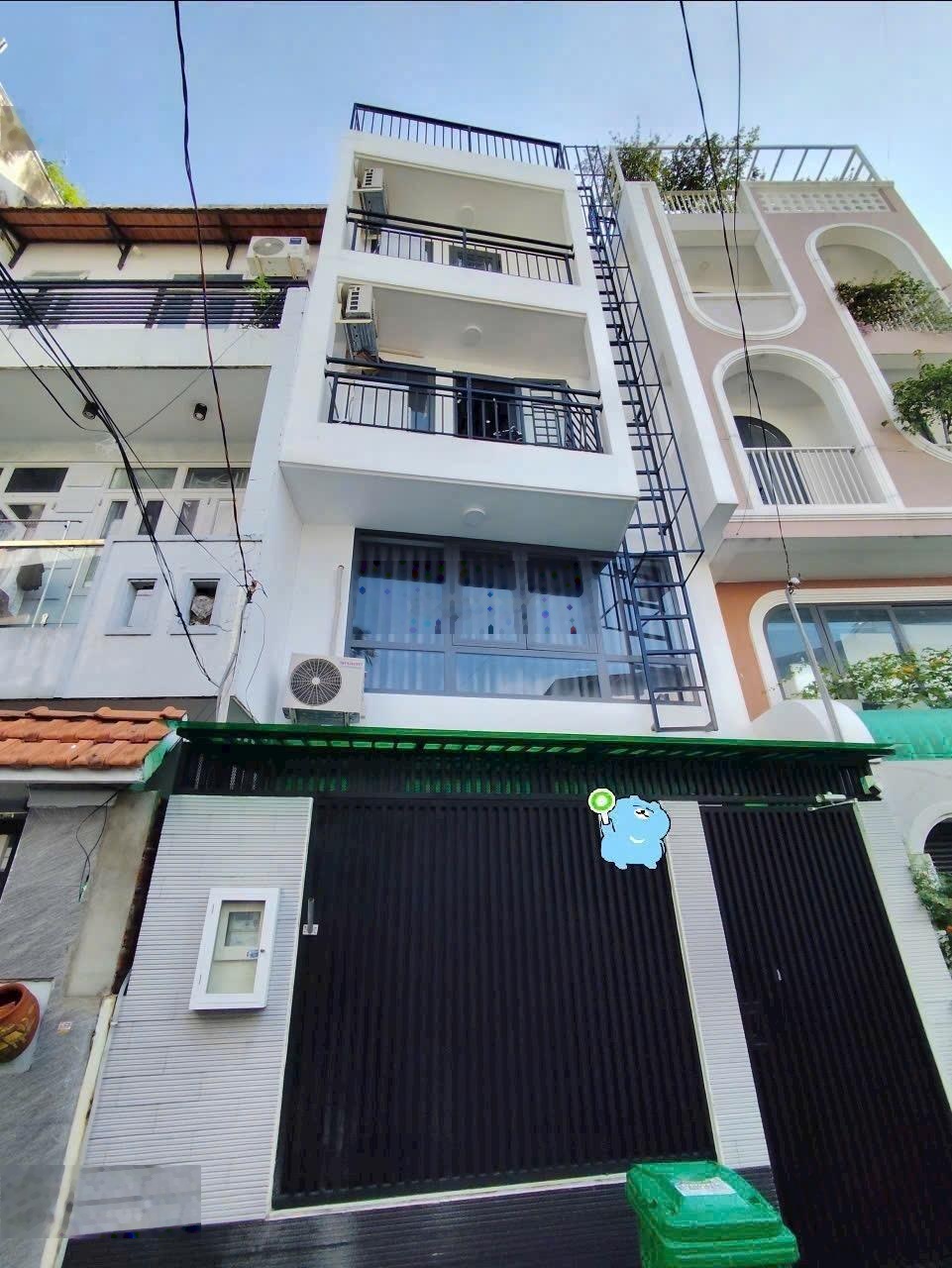 Văn chung, tân bình - 5tỷ880/ 69,3m2 (4,5x15,4m) - 4 tầng - sẵn dòng tiền chdv thu nhập 32tr/th