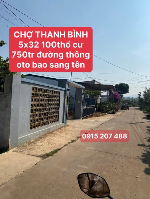 Bán đất Thanh Bình, Bình Thạnh, Lạc Dương, Lâm Đồng, 100m² thổ cư