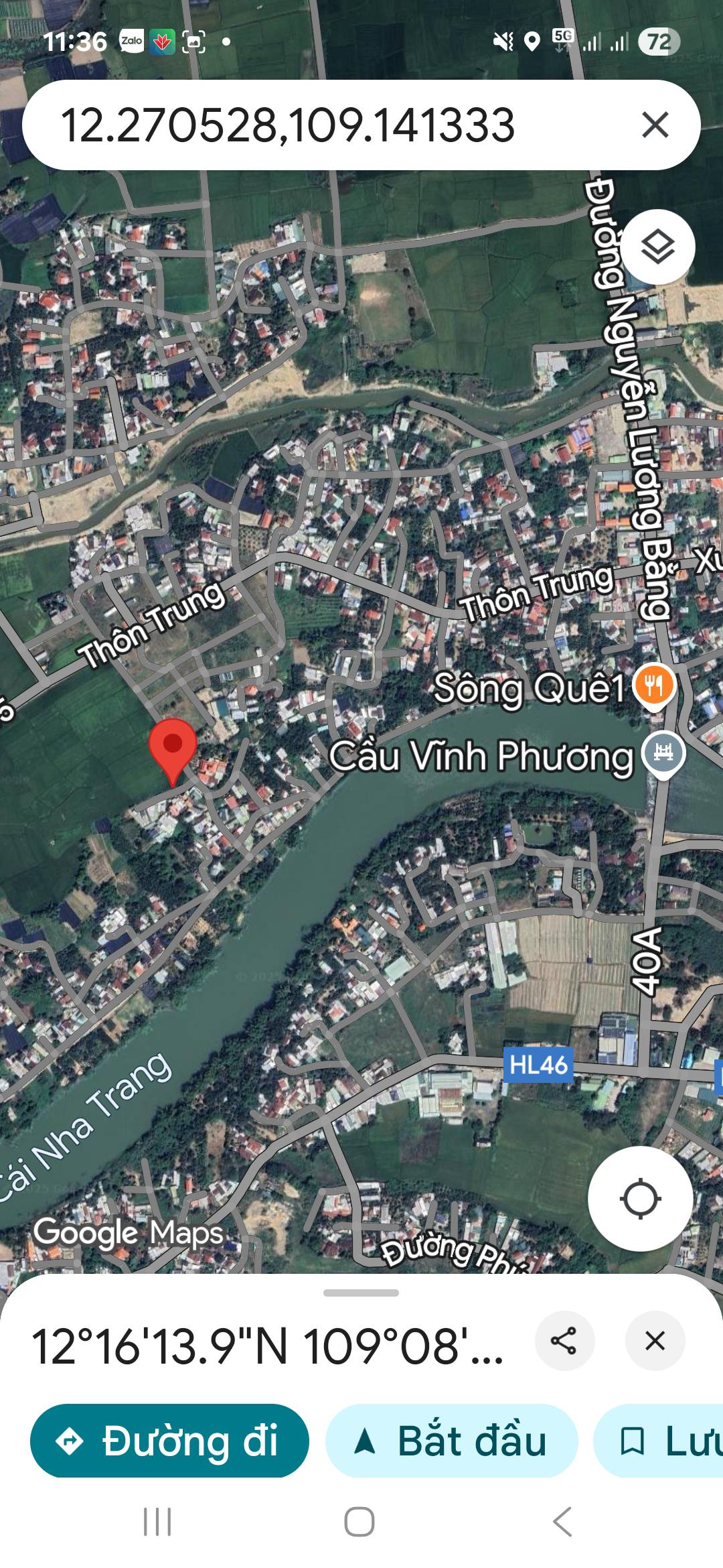 Siêu phẩm đất lúa 2 mặt tiền tại Vĩnh Phương, Nha Trang đang chờ chủ mới