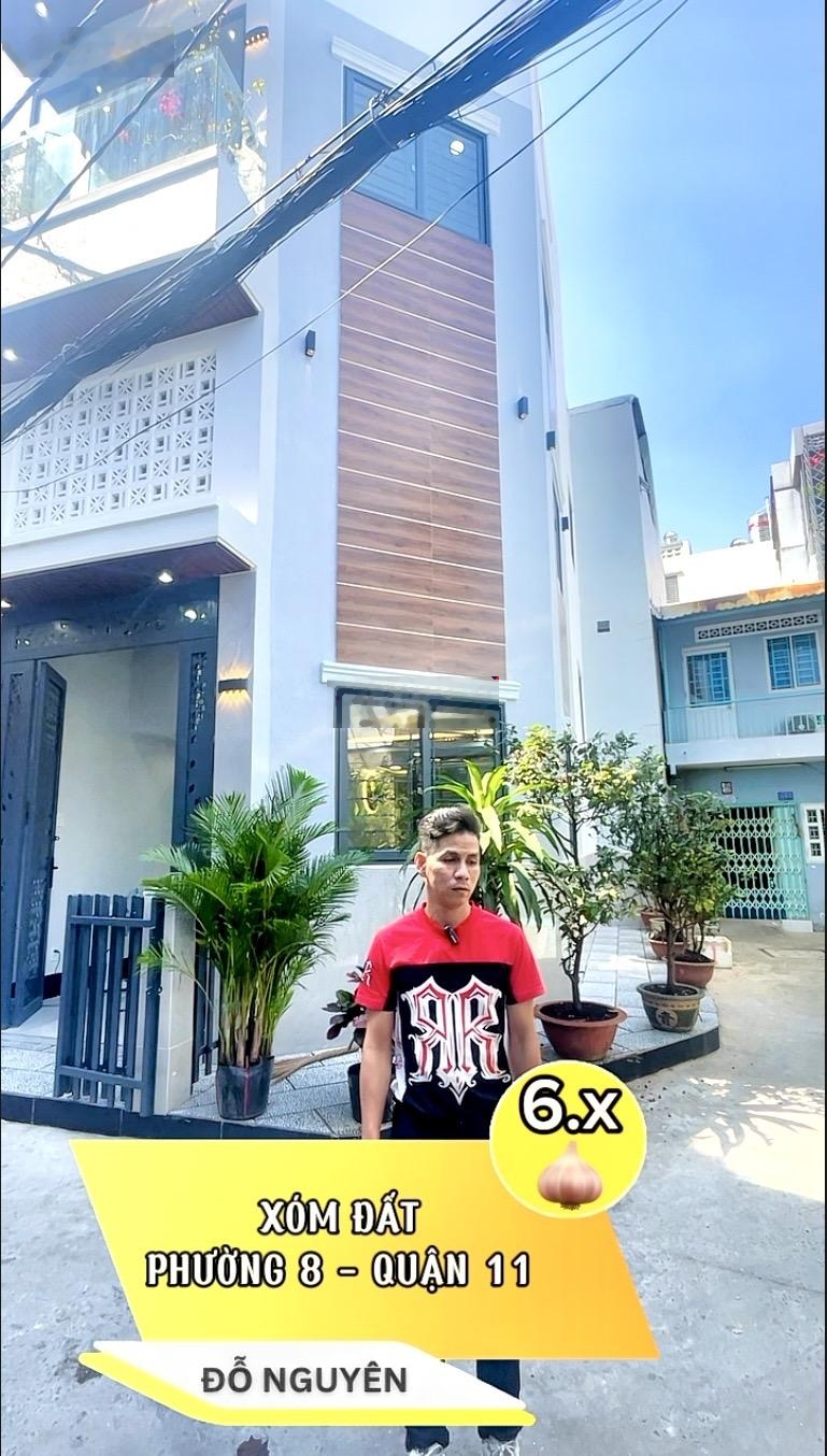 Nhà hẻm xe hơi Quận 11 - giáp quận 10 - 4 tầng - 3 phòng ngủ - gần mặt tiền - chỉ hơn 6 tỷ
