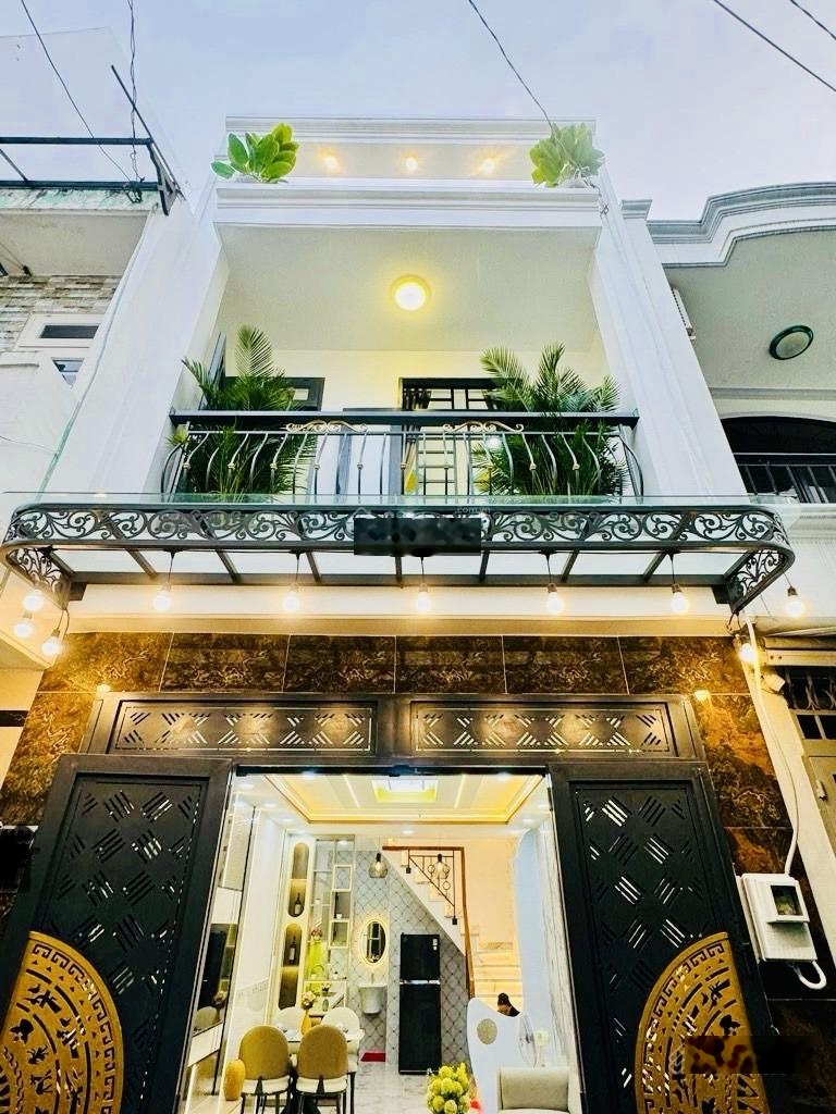 Nhà Đẹp hẻm Ô Tô full Nội Thất chợ Phạm Văn Bạch chỉ 4,x Tỷ