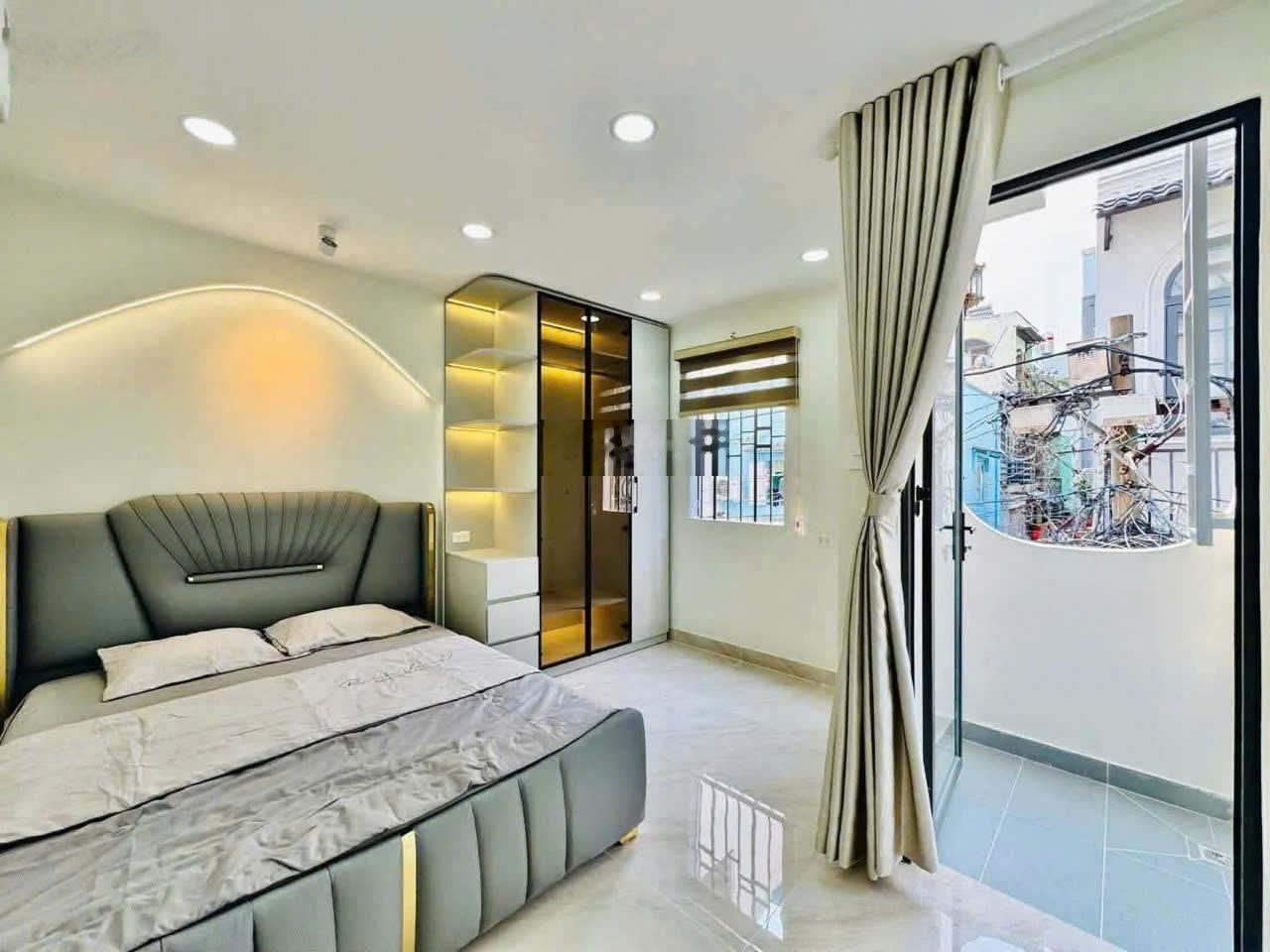 Nhà 2 mặt tiền quang trung, full nội thất cao cấp, hẻm 3,5m, 4,68 tỷ