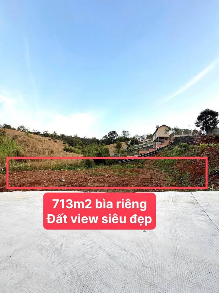 Bán đất Y Moan, 713m², đường bê tông rộng rãi, xe ô tô bon bon vào tận đất, 1.4 tỷ - Chốt ngay kẻo lỡ