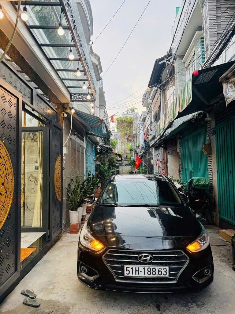 Nhà 2 tầng 35m2 hẻm xe hơi 5m Phan Huy Ích Gò Vấp, Giá chỉ 4.980 tỷ. Liên hệ ngay 0901100395